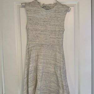 Aritzia heathered gray mini dress